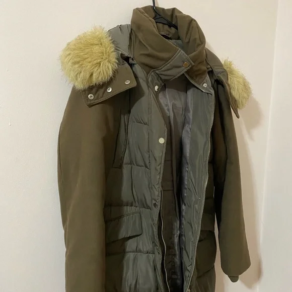 🧥HP🧥 French Connection Womens Faux Coat 1